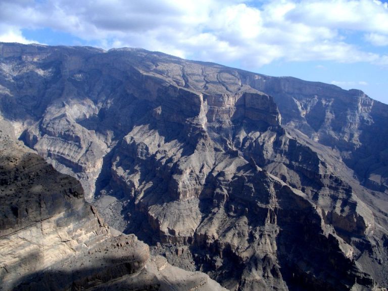 Jebel Shams una montaña